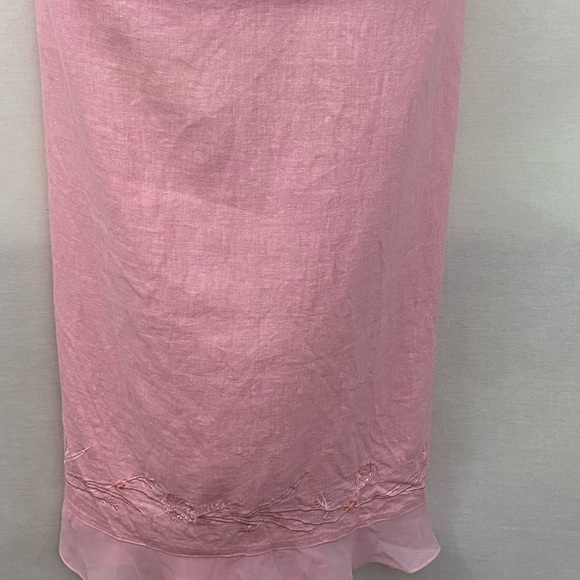 Vintage Barbie Pink Linen Dress & Blazer Set - Picture 3 of 16